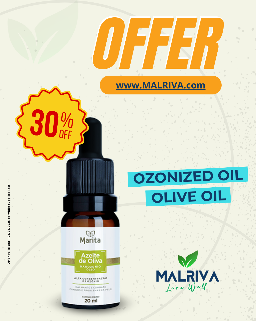 Ozonized Oil Olive Oil | Natural Care for Skin & Well-Being