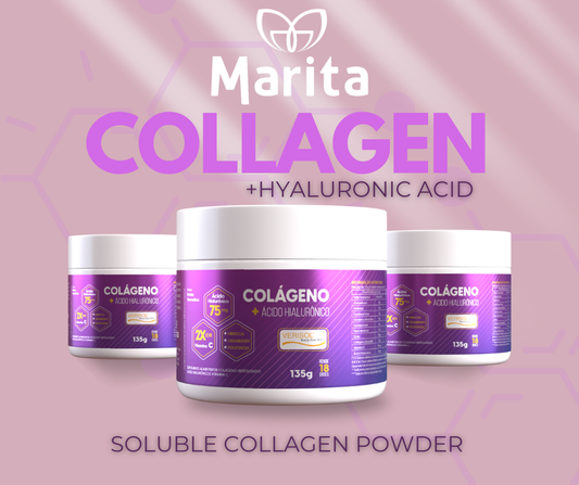 Marita Collagen + Hyaluronic Acid and Verisol | Beauty & Health in Every Sip