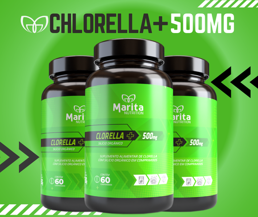 Marita Chlorella + Organic Silicon | Superfood for Vitality