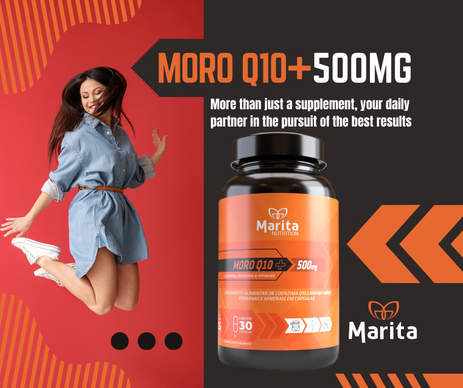 Marita Moro Q10+ | Energy & Wellness in Every Capsule