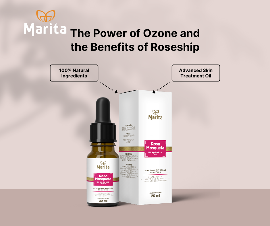 Ozonized Rosehip Oil | Deep Hydration & Skin Renewal