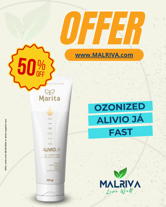 Ozonized Alivio Já | Fast & Effective Muscle Relief