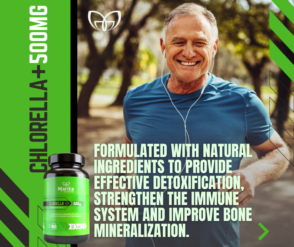 Marita Chlorella + Organic Silicon | Superfood for Vitality