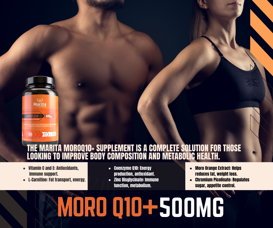 Marita Moro Q10+ | Energy &amp; Wellness in Every Capsule