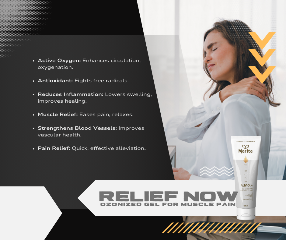 Ozonized Alivio Já | Fast & Effective Muscle Relief