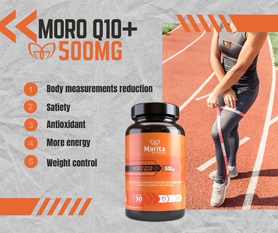 Marita Moro Q10+ | Energy &amp; Wellness in Every Capsule