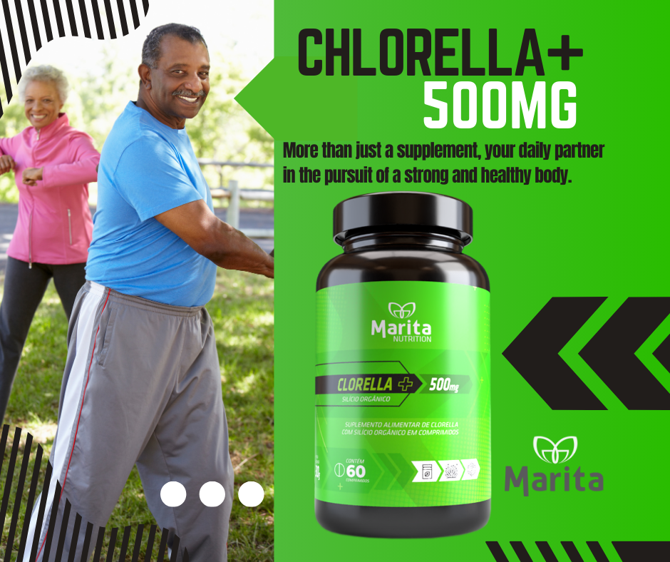 Marita Chlorella + Organic Silicon | Superfood for Vitality